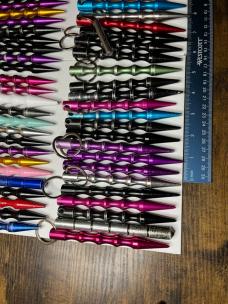 Lot of Keychain Kubotans Self Defense Tool