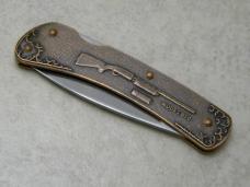 Remington UMC USA Metal RC15M Shotgun Model 870 175th Anniversary 1816-1991 Lockback Knife in Box
