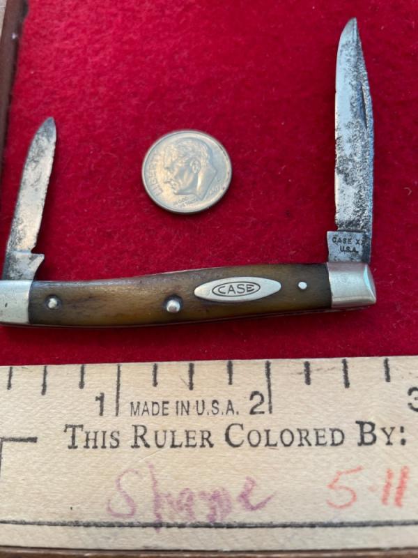 Case (Baby) Premium Pen #5253 with Original Stag 1965-1969