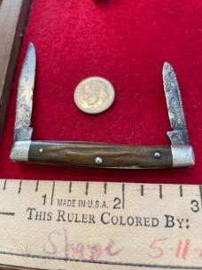 Case (Baby) Premium Pen #5253 with Original Stag 1965-1969