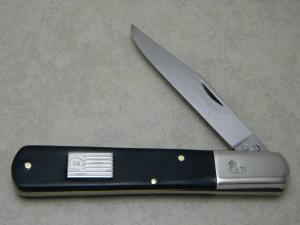 Queen USA Q76 Slick Black LTD ED USA Bicentennial Daddy Barlow Knife c.1976