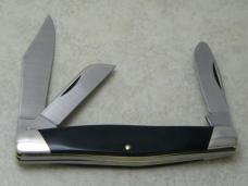 Buck 301 USA (Camillus) Black Delrin Stockman Knife c.1974-1985