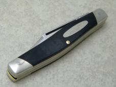 Buck 319 USA (Camillus) Black Delrin Rancher Spiral Punch Stockman Knife c.1975-1985