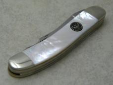 Hen and Rooster Bertram Cutlery Solingen 283 MOP Sowbelly Stockman Knife NIB