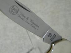 Hen and Rooster Bertram Cutlery Solingen 352 MOP Canoe Knife NIB