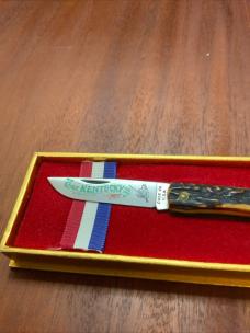 CASE XX STAG SOD BUSTER JR STAG HANDLES UNUSED 1976 KENTUCKY BICENTENNIAL  This is a CASE XX JR SOD 