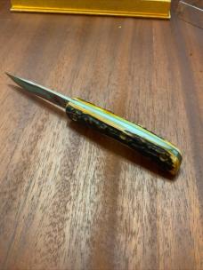 CASE XX STAG SOD BUSTER JR STAG HANDLES UNUSED 1976 KENTUCKY BICENTENNIAL  This is a CASE XX JR SOD 