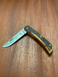CASE XX STAG SOD BUSTER JR STAG HANDLES UNUSED 1976 KENTUCKY BICENTENNIAL  This is a CASE XX JR SOD 