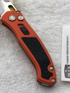 Buck Impact Push Button Automatic Knife 0898ORS New In Box Made In USA Discontinued