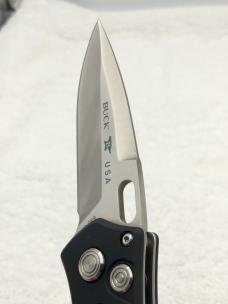 Buck Impact Push Button Auto Knife 089BKS Sliding Safety Lock NIB Made In USA  Discontinued