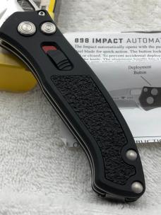 Buck Impact Push Button Auto Knife 089BKS Sliding Safety Lock NIB Made In USA  Discontinued