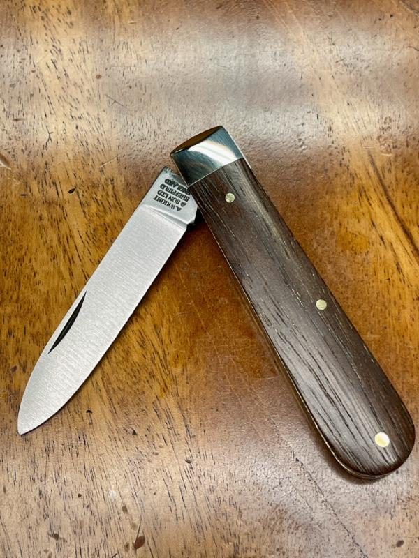 A Wright & Son Sheffield Gentlemen's Jack with Spearpoint Blade and stabilized Rosewood  