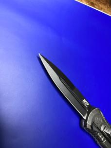 Smith & Wesson M&P OTF Spring Assisted Spear Point Knife Gray (3.25" Black)