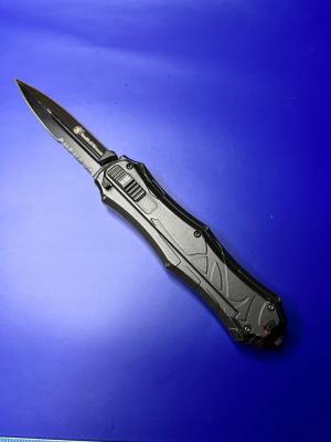 Smith & Wesson SWOTF9B OTF Assisted 3.6" Black Double Edge Blade