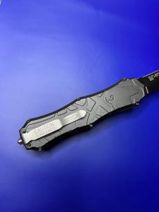 Smith & Wesson SWOTF9B OTF Assisted 3.6" Black Double Edge Blade