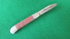 RARE G. GRAFRATH Solingen STAG SPRINGER Leverlock Pre-Hubertus