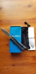 BENCHMADE 32 BALISONG MORPHO  (brand new original box& papers)