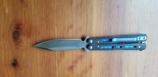 BENCHMADE 32 BALISONG MORPHO  (brand new original box& papers)