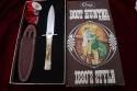  Case XX P62-4 1/2SS Boot Hunter Mammoth Ivory Handle  USA Fixed Blade Knife &  Sheath