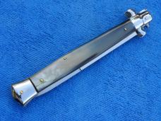  New 13"Renzo Beltrame Italian Stiletto Genuine Brazilian Horn Handles- SS Bayonet Blade