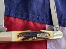 Case xx 1989 Eisenhower Knife Mdl# 05263 SSP w/ Super Stag Handles -NOS in Orig Box