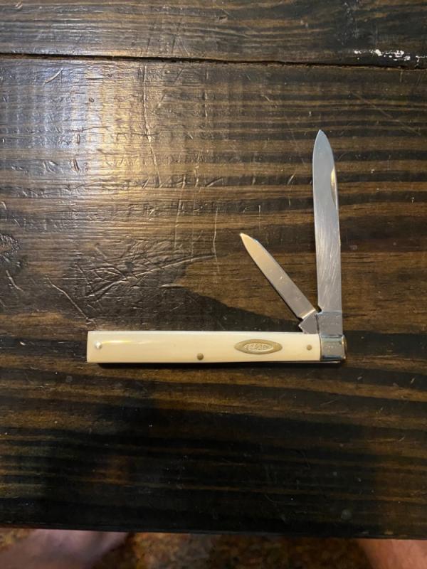  W.R. Case & Son's Solingen Germany 90's Doctors Knife Imitation Ivory Pattern # I-285 . 