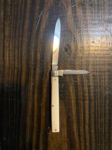  W.R. Case & Son's Solingen Germany 90's Doctors Knife Imitation Ivory Pattern # I-285 . 
