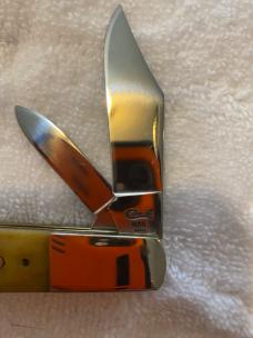 Case 63009 1/2 Barlow antique bone