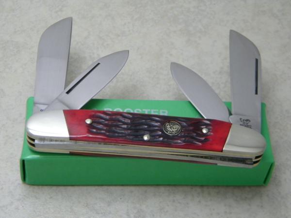Hen and Rooster Bertram Cutlery Germany Red Bone 264-RPB Congress Knife in Box Hen and Rooster Bertram Cutlery Germany Red Bone 264-RPB Congress Knife in Box
