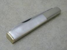 Parker Cut. Co. Surgical Steel Japan Pearl Little Pillbuster Knife in Box