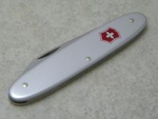 Victorinox Switzerland Silver Alox Secretary Swiss Army Knife in Box