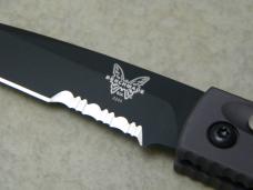 Benchmade USA 3200SBT Mel Pardue Design Push Button Automatic Switchblade Knife in Box