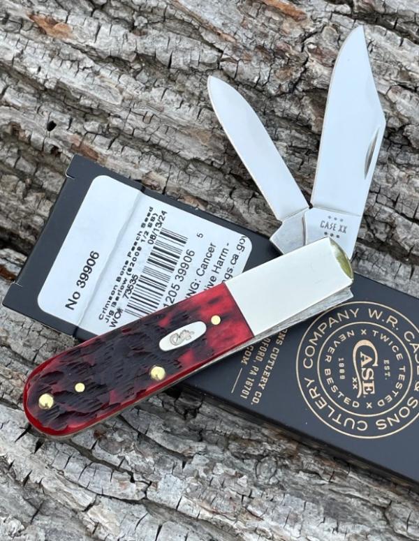 CASE XX ** SFO 2024 CRIMSON PEACH SEED JIGGED BONE BARLOW