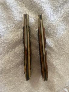 Hatfield and McCoy battle axe knife set 