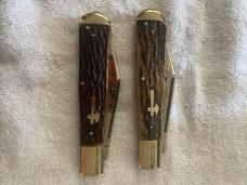Hatfield and McCoy battle axe knife set 