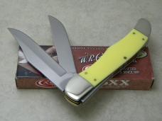 Case XX USA 2011 Yellow 3265 CV Folding Hunter Knife in Box