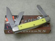 Case XX USA 2011 Yellow 3347 CV Stockman Knife in Box