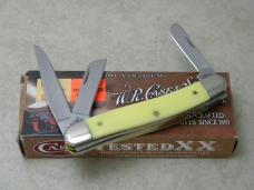 Case XX USA 2008 Yellow 3318 CV Stockman Knife in Box
