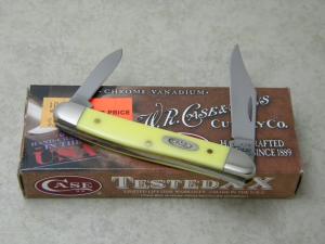 Case XX USA 2011 Yellow 32087 CV Pen Knife in Box
