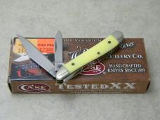 Case XX USA 2011 Yellow 3220 CV Peanut Knife in Box