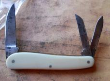 ERA James Barber Sheffield Serpentine Whittler Wharncliffe Blade Knife 