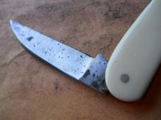 ERA James Barber Sheffield Serpentine Whittler Wharncliffe Blade Knife 