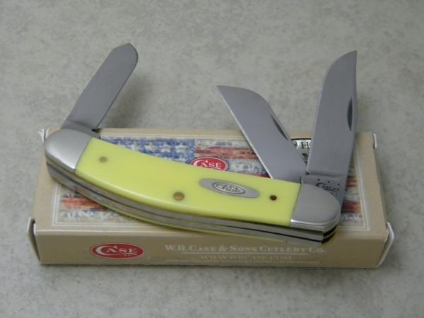 Case XX USA 2012 Yellow TB3339 CV Sowbelly Knife in Box
