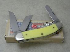 Case XX USA 2012 Yellow TB3339 CV Sowbelly Knife in Box