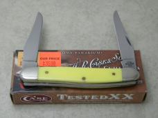 Case XX USA 2011 Yellow CV Muskrat Knife in Box