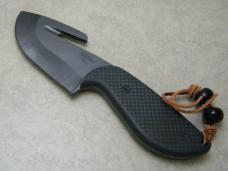Timberline Knives Carbon Fiber Treutel Design 8000 Ceramic Blade Gut Hook Skinner Fixed Blade Knife