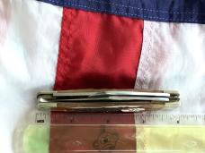 Case xx 1987 Large 4” Stockman (6392) With Brown Bone Handles -Great user knife...