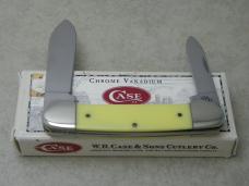 Case XX USA 2001 Yellow 32131 CV Canoe Knife in Box