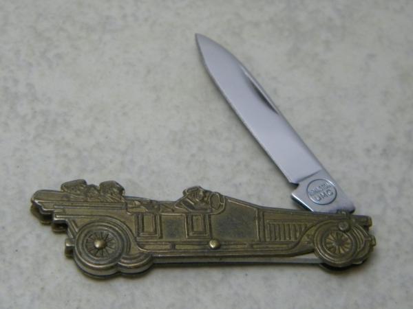 Remington UMC (Reproduction) Metal Car Figural Knife Remington UMC (Reproduction) Metal Car Figural Knife