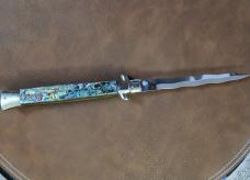 "SUPER NICE" 11" ABALONE FRANK BELTRAME PICKLOCK "KRISS"